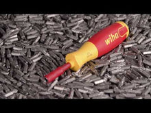 Load and play video in Gallery viewer, Wiha Screwdriver with bit magazine LiftUp electric
