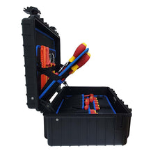 Load image into Gallery viewer, Wiha Electric VDE Insulated Tools In B&amp;W Jumbo 6000 Tool Case 70pcs
