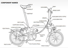 Load image into Gallery viewer, Black Hand Gedore Harvest Irega Wiha Brompton Folding Bike Tool Kit 29pcs
