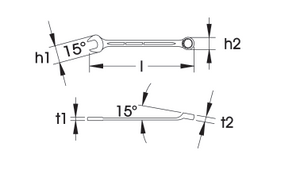 Elora Combination Spanner 1" W