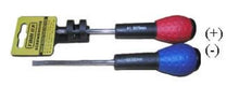 Load image into Gallery viewer, Toolux Comfort Grip Screwdriver - Slotted 6.3mm x 125mm
