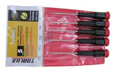 Load image into Gallery viewer, Toolux Precision Torx Screwdriver Set T6-T10 5pcs
