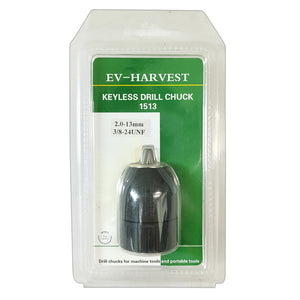 EV HD004 13mm 3/8" 24NF Keyless Chuck