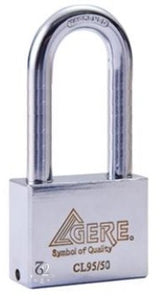 Gere Long Shackle Padlock 40mm