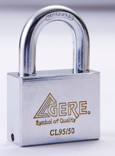 Gere Chrome Plated Padlock 60mm