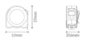 Harvest Measuring Tape 3.5m / 12'