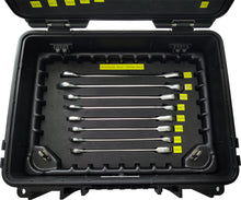 Load image into Gallery viewer, Honiton Black Hand M10 Combination Gear Wrench Tool Case 22pcs
