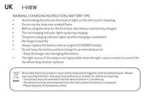 Scangrip I-View Rechargeable COB LED Headlamp