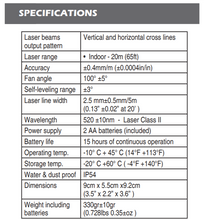 Load image into Gallery viewer, Kapro 862G Prolaser® Cross Line Green Laser
