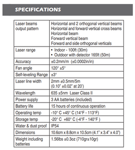 Kapro 873S Prolaser® Vector Set With Pole Tripod