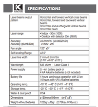 Load image into Gallery viewer, Kapro 875B Prolaser® All-Lines Layout Set With Soft Bag
