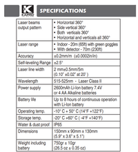 Load image into Gallery viewer, Kapro 883G Prolaser® 3D All-Lines Green
