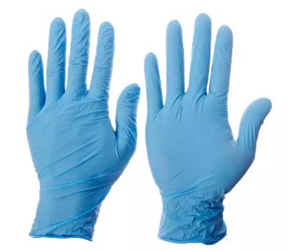 Kimberly Clark Kleenguard 57372 G10 Blue Nitrile Disposable Gloves Medium Size 8