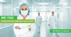 Greenwipes Gshield MD-7030 Alcohol Disinfecting Wipes