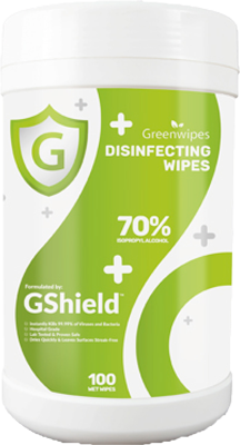 Greenwipes Gshield MD-7030 Alcohol Disinfecting Wipes