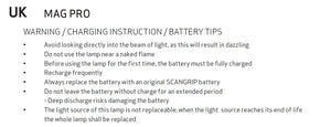 Scangrip Mag Pro Multipurpose And Rechargeable LED Work Light