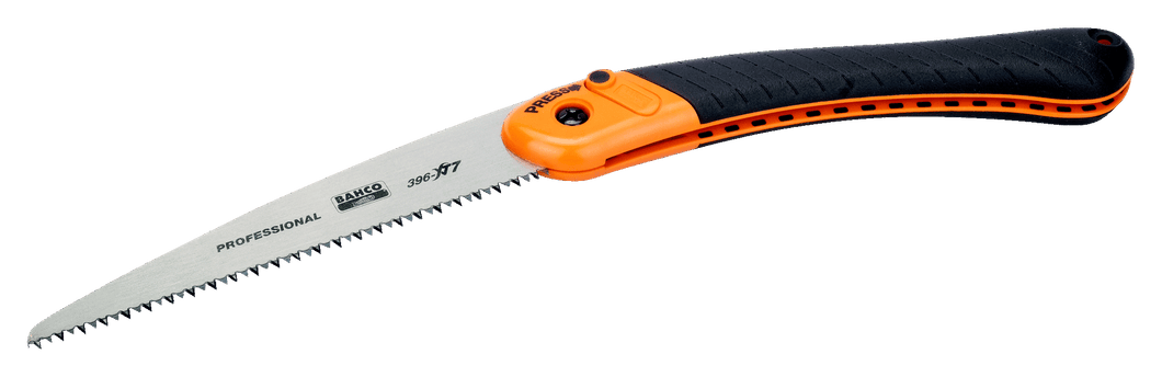 Bahco Foldable Pruning Saws with Dual-Component Handle for Hard/Dry Wood Cutting 396-HP