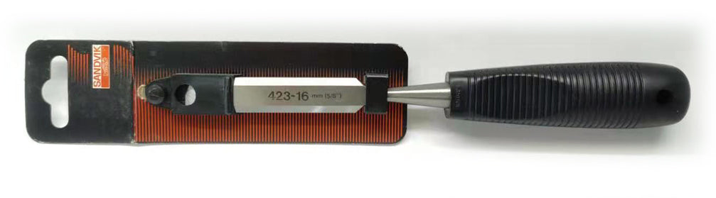 Sandvik 423 Woodworking Chisels with Black Polypropylene Handle 16mm