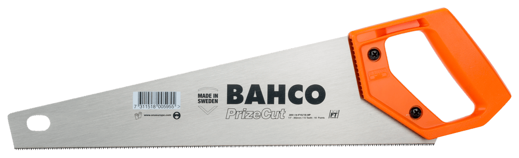 Bahco General Purpose Handsaws for Plastics/Laminates/Wood/Soft Metals 300-14