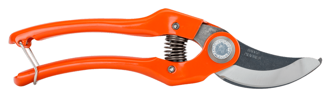 Bahco Bypass Secateurs with Stamped/Pressed Steel Handle and Angled Cutting Head  P121-23-F