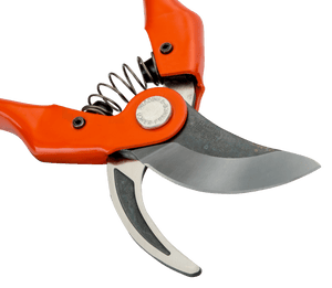 Bahco Bypass Secateurs with Stamped/Pressed Steel Handle and Straight Cutting Head  P126-22