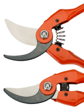 Load image into Gallery viewer, Bahco Bypass Secateurs with Stamped/Pressed Steel Handle and Straight Cutting Head  P126-22
