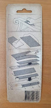 Load image into Gallery viewer, Sandvik 412-1-50 Sandpapers Blue Coarse &amp; 412-1-160 Yellow Fine
