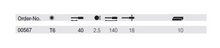 Load image into Gallery viewer, Wiha PicoFinish TORX® Screwdriver T6
