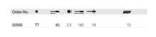 Load image into Gallery viewer, Wiha PicoFinish TORX® Screwdriver T7
