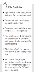 Wiha PicoFinish TORX® Screwdriver T15