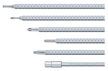 Load image into Gallery viewer, Wiha SYSTEM 4 Reversible Blades Set 6pcs
