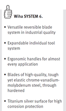 Load image into Gallery viewer, Wiha SYSTEM 6 Ball End Hex Reversible Blade 3mm
