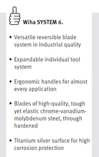 Load image into Gallery viewer, Wiha SYSTEM 6 TORX® Reversible Blade T20 T25
