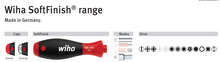 Load image into Gallery viewer, Wiha SoftFinish® Slotted Cabinet Screwdriver Round Blade - 4mm x 100mm
