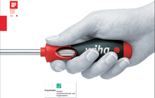 Load image into Gallery viewer, Wiha SoftFinish® Slotted Cabinet Screwdriver Round Blade - 4mm x 200mm
