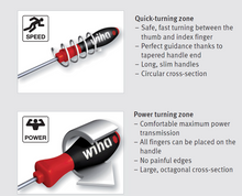 Load image into Gallery viewer, Wiha SoftFinish® Slotted Workshop Screwdriver Round Blade - 8mm x 150mm
