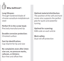 Load image into Gallery viewer, Wiha SoftFinish® Phillips Screwdriver Round Blade + PH4 x 200mm
