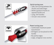 Load image into Gallery viewer, Wiha SoftFinish® Pozidriv Screwdriver Round Blade PZ0 x 60mm
