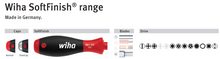 Load image into Gallery viewer, Wiha SoftFinish® Pozidriv Screwdriver Round Blade PZ0 x 60mm
