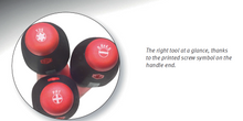 Load image into Gallery viewer, Wiha SoftFinish® Pozidriv Screwdriver Round Blade PZ0 x 60mm
