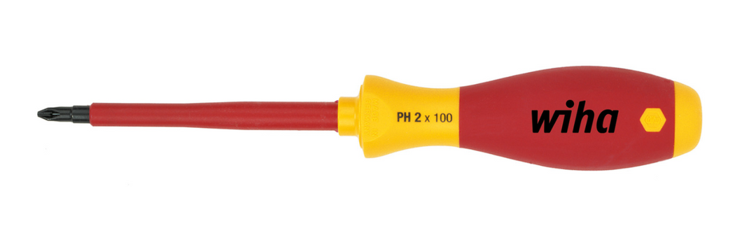 Wiha SoftFinish® Electric Phillips Screwdriver + PH0 x 60mm