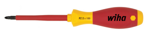 Wiha SoftFinish® Electric Pozidriv Screwdriver PZ0 x 60mm