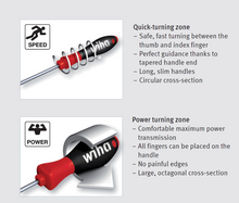 Load image into Gallery viewer, Wiha SoftFinish® Hex Nut Driver Round Blade 11mm x 125mm
