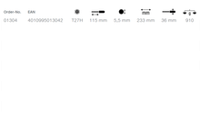 Load image into Gallery viewer, Wiha SoftFinish® TORX® Tamper Resistant Screwdriver T27H x 115mm

