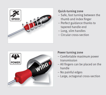 Load image into Gallery viewer, Wiha SoftFinish® TORX® Tamper Resistant Screwdriver T40H x 130mm
