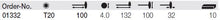 Load image into Gallery viewer, Wiha L Key Torx Driver With T-Handle T20
