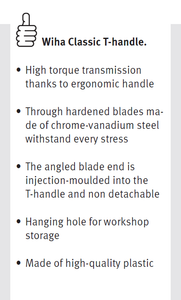 Wiha TORX® Driver With T-Handle T45