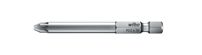 Wiha Professional Bit Pozidriv Style E 6.3 PZ2