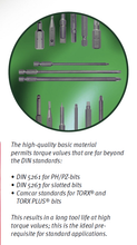 Load image into Gallery viewer, Wiha Standard Bit TORX®AutoFit Style E 6.3 T30
