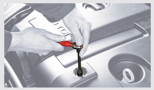 Wiha Connecting Device With Retaining Ring 1/2" Square Drive 1/4" Hex